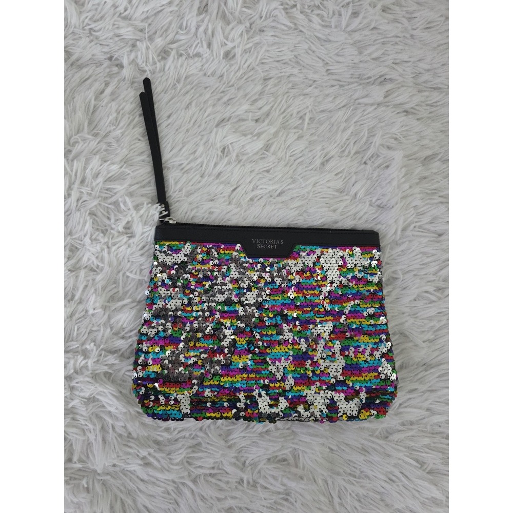 Victoria's Secret |‎ Sequin Clutch / Makeup Bag